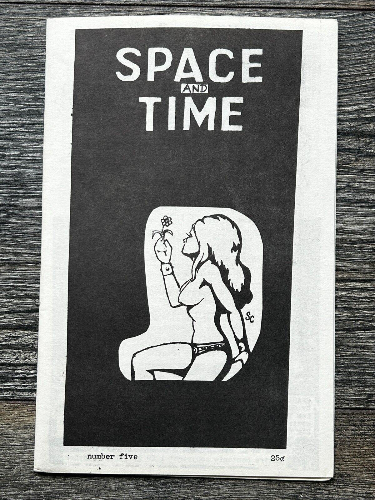 Kiss vintage Gene Simmons Fanzine Magazine Gene Klein Coronel SPACE & TIME 1969