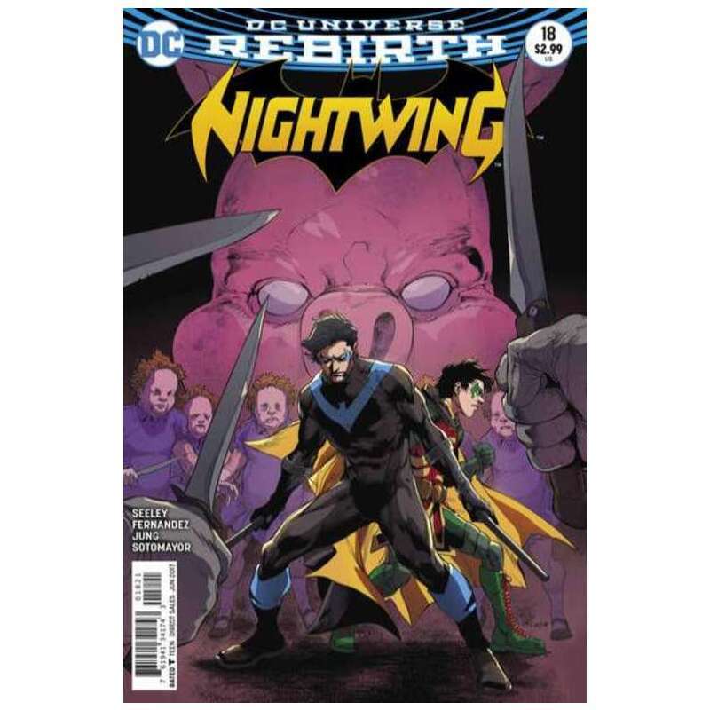 Nightwing (2016 series) #18 Cover 2 in Near Mint condition. DC comics [h.