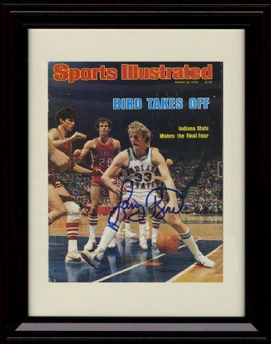 Unframed Larry Bird SI Autograph Promo Print - 3/26/1979 - Indiana State