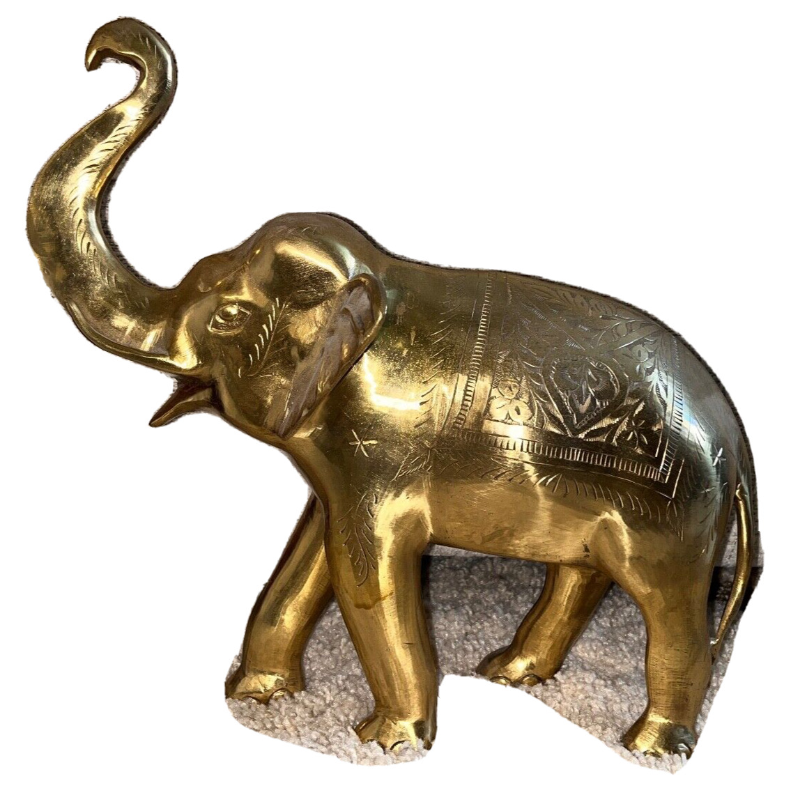 T\'Boli Brass Elephant T\'Boli Brasswork South Cotabato Mindinao Philippines