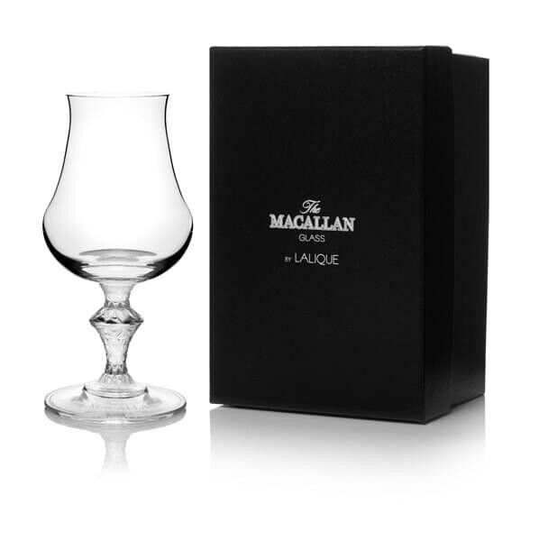 The Macallan Single Malt Scotch LALIQUE Glass Tulip Nosing