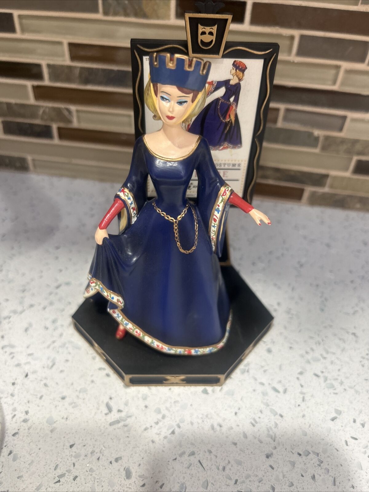 Enesco #171018 From Barbie With Love Guinevere Barbie figurine A Royal Surprise