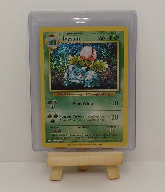 Ivysaur 002/034 clv Pokemon TCG Trading Card Classic Exclusive Holo 2023