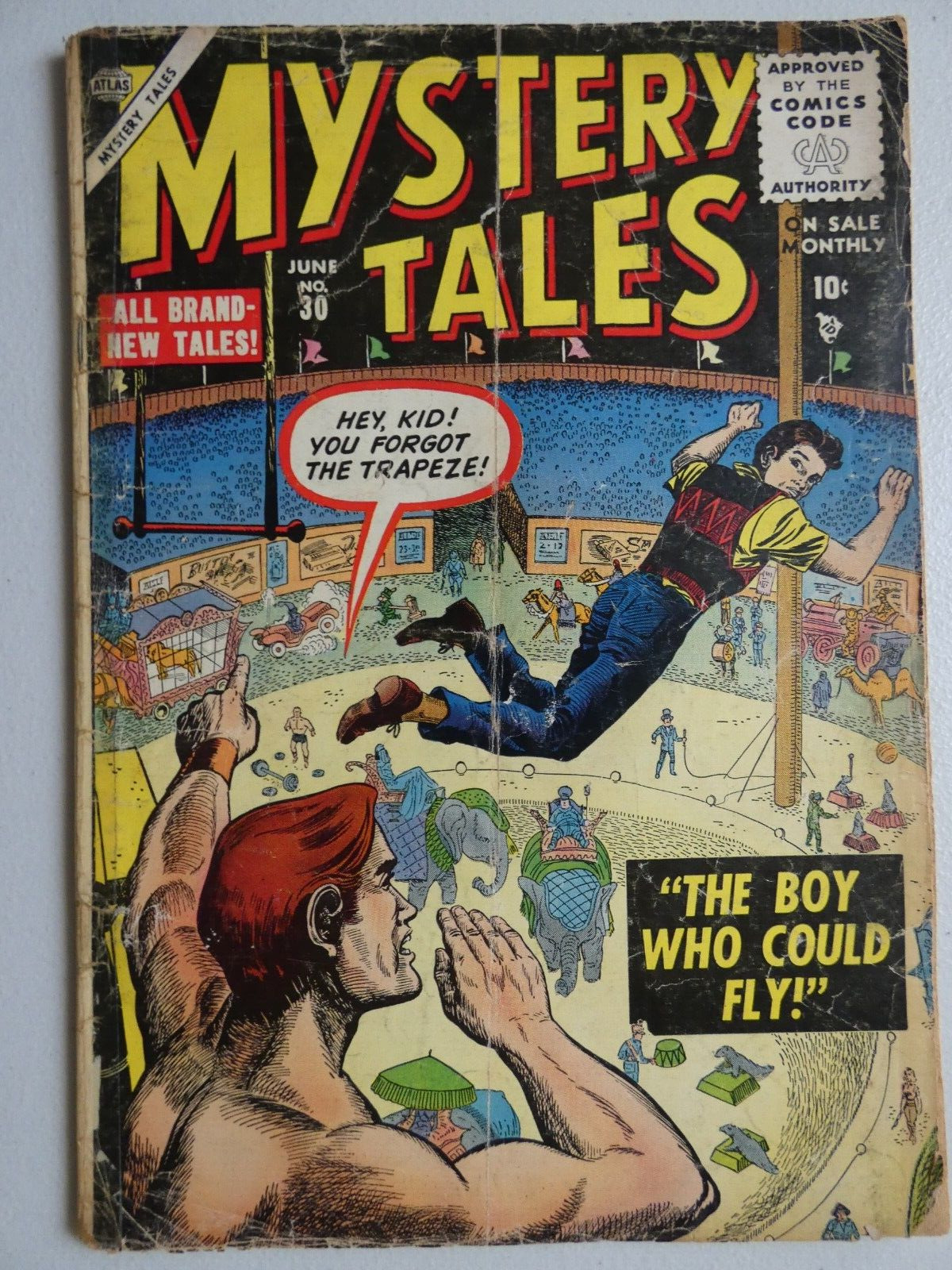 Mystery Tales #30  (1955) Atlas horror