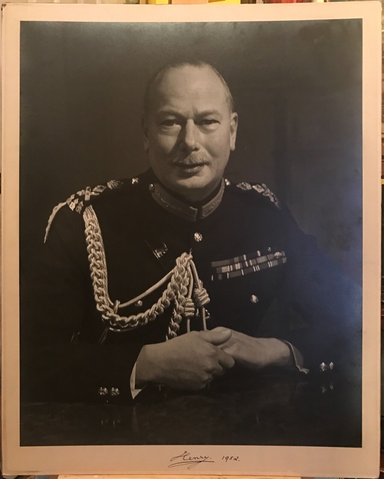 Large Signed Original Photograph of Prince Henry, Duke of Gloucester