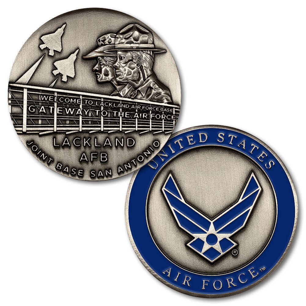 NEW USAF U.S. Air Force Lackland AFB San Antonio Challenge Coin