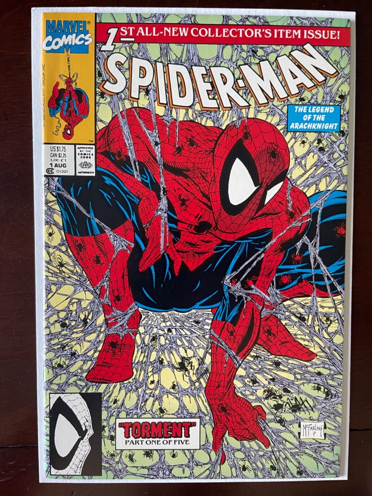 Spider-Man #1 (Marvel Comics August 1990)