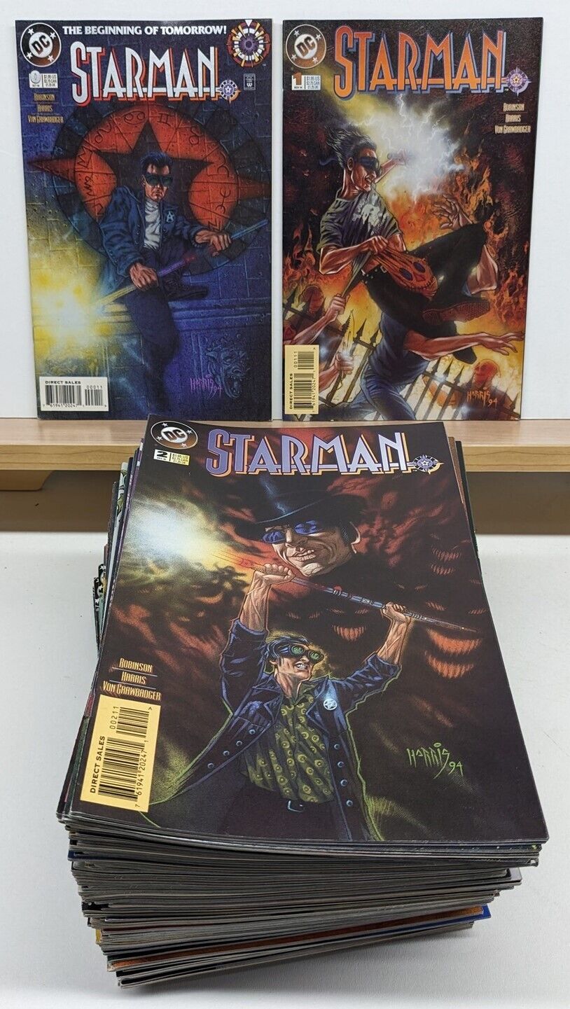 STARMAN #0-81, 0, 1-81, Complete Series Set, Annuals, One-Shots, James Robinson