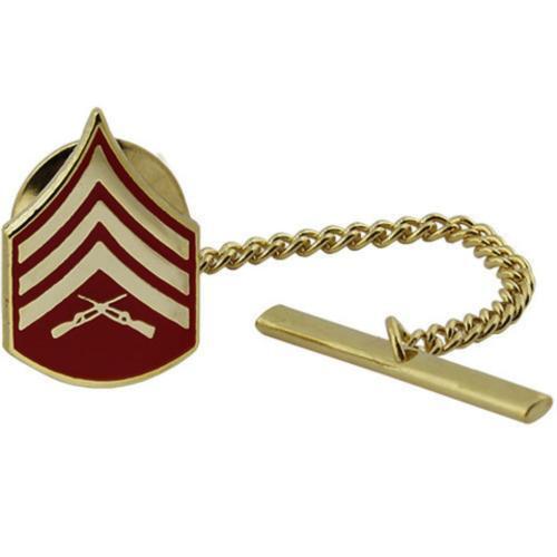 Official USMC Marine Corps Tie Tack Tie Tac SGT Sergeant
