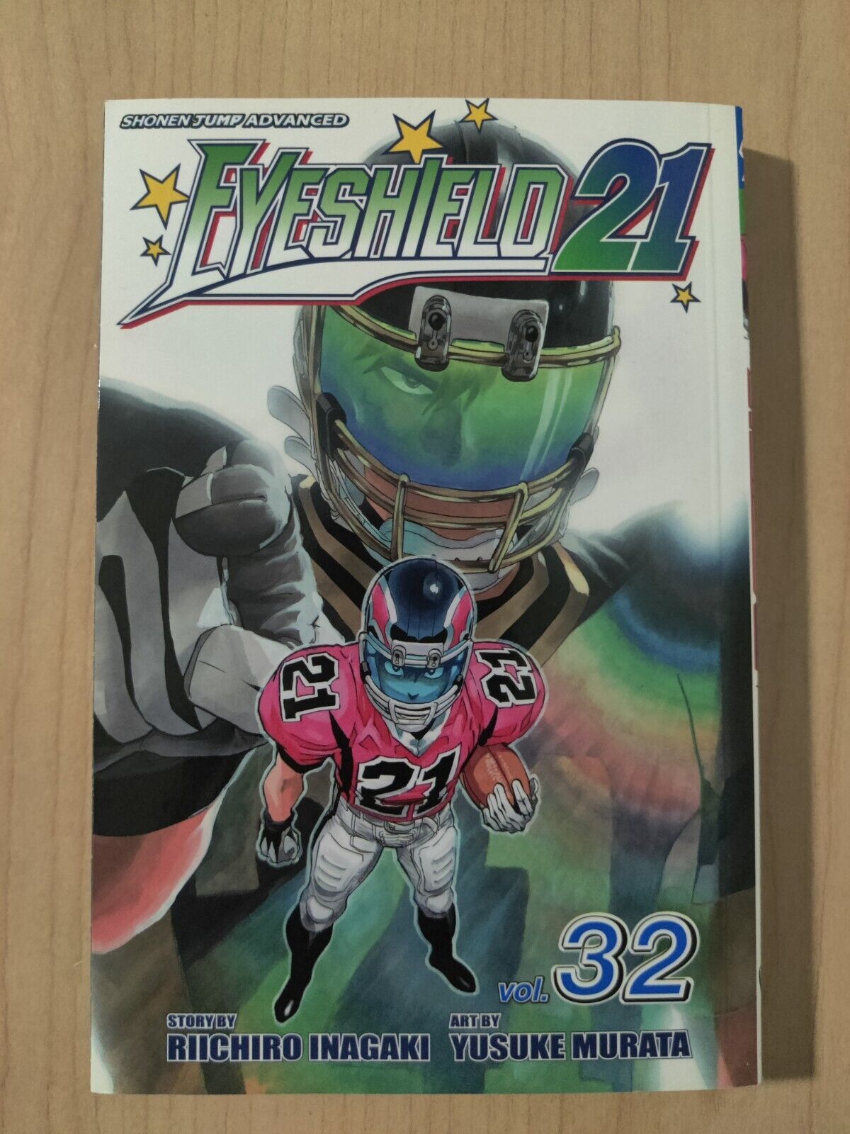 Eyeshield 21 Manga Volume 32 English First Edition Riichiro Inagaki