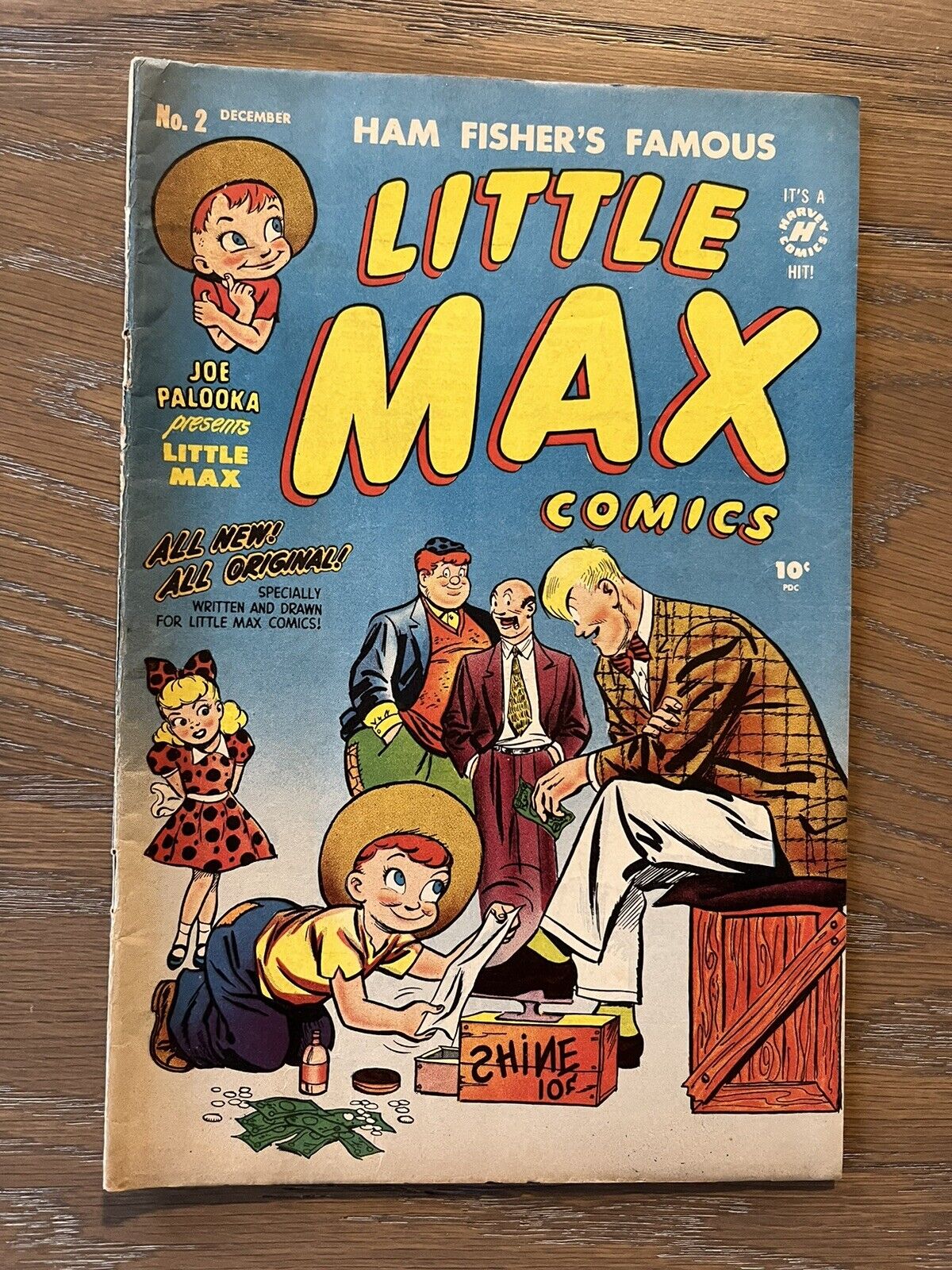 LITTLE MAX #2 Golden Age 1949 Harvey Comics Early LIttle Dot Vintage VG/F?