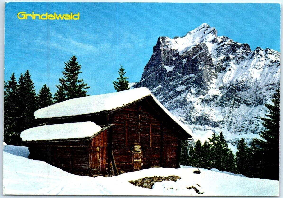 Postcard - Motiv mit Wetterhorn - Grindelwald, Switzerland
