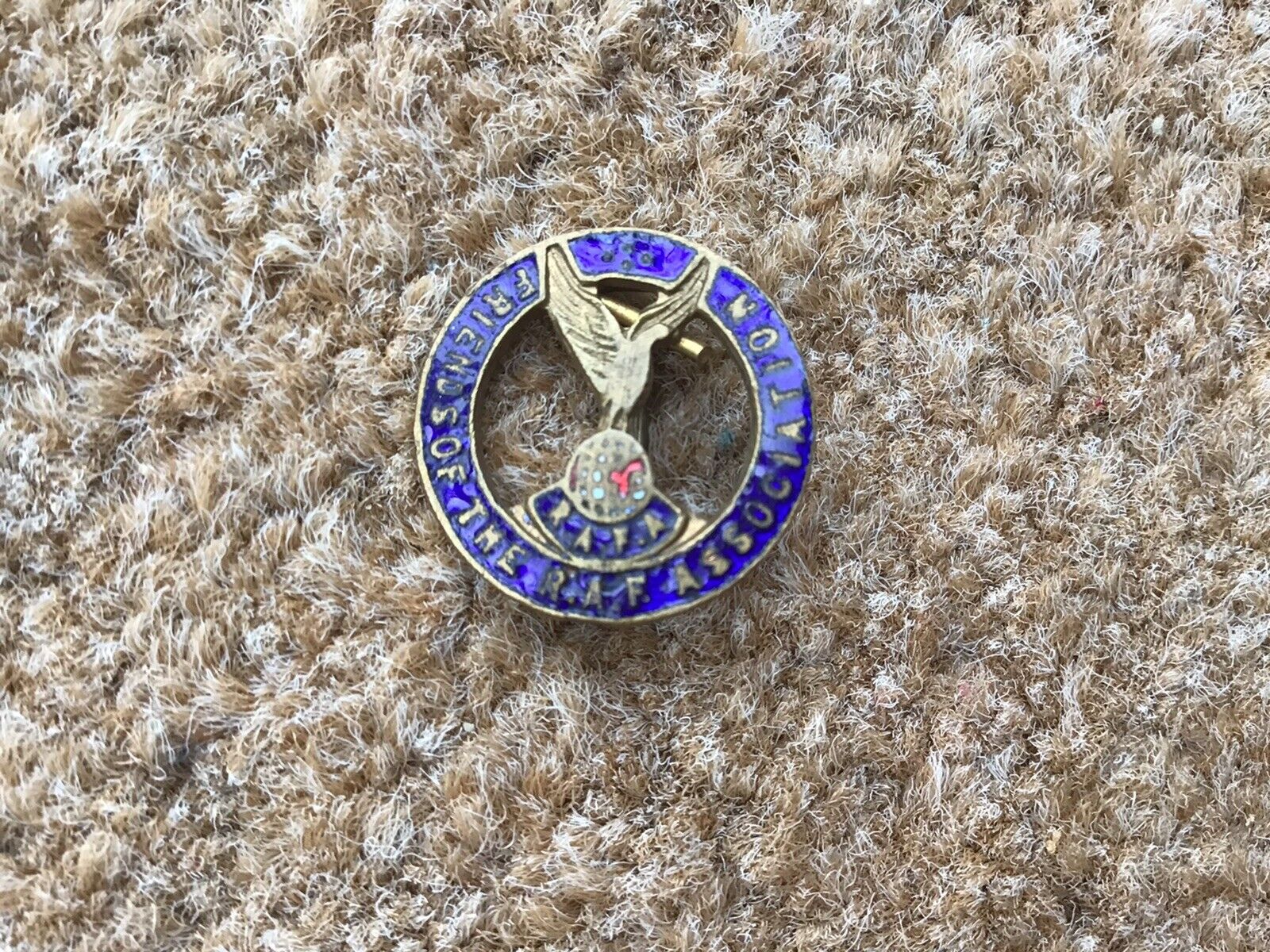 RAFA Friends Of The RAF Association Vintage Pin Lapel Badge