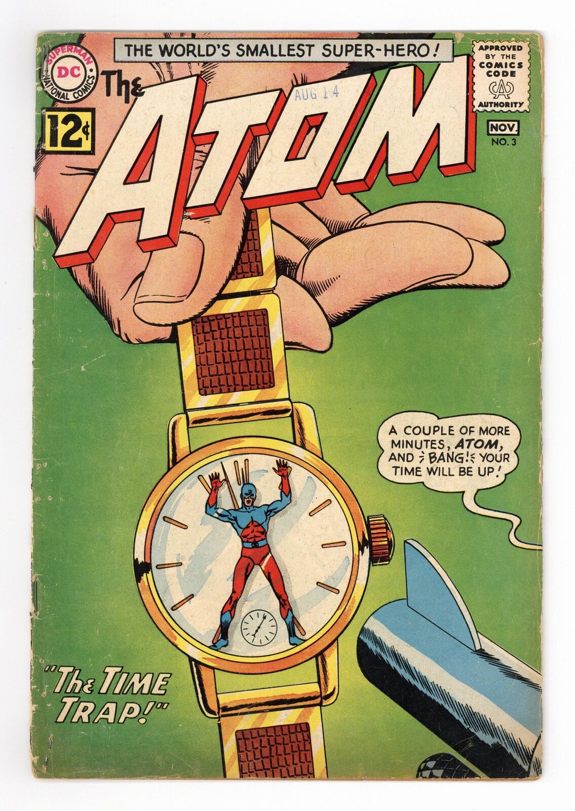 Atom #3 GD+ 2.5 1962