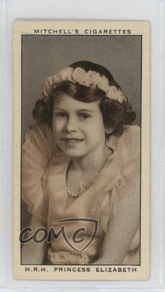 1935 Mitchell\'s A Gallery of 1934 Tobacco Queen Elizabeth II Princess #2 0xk7