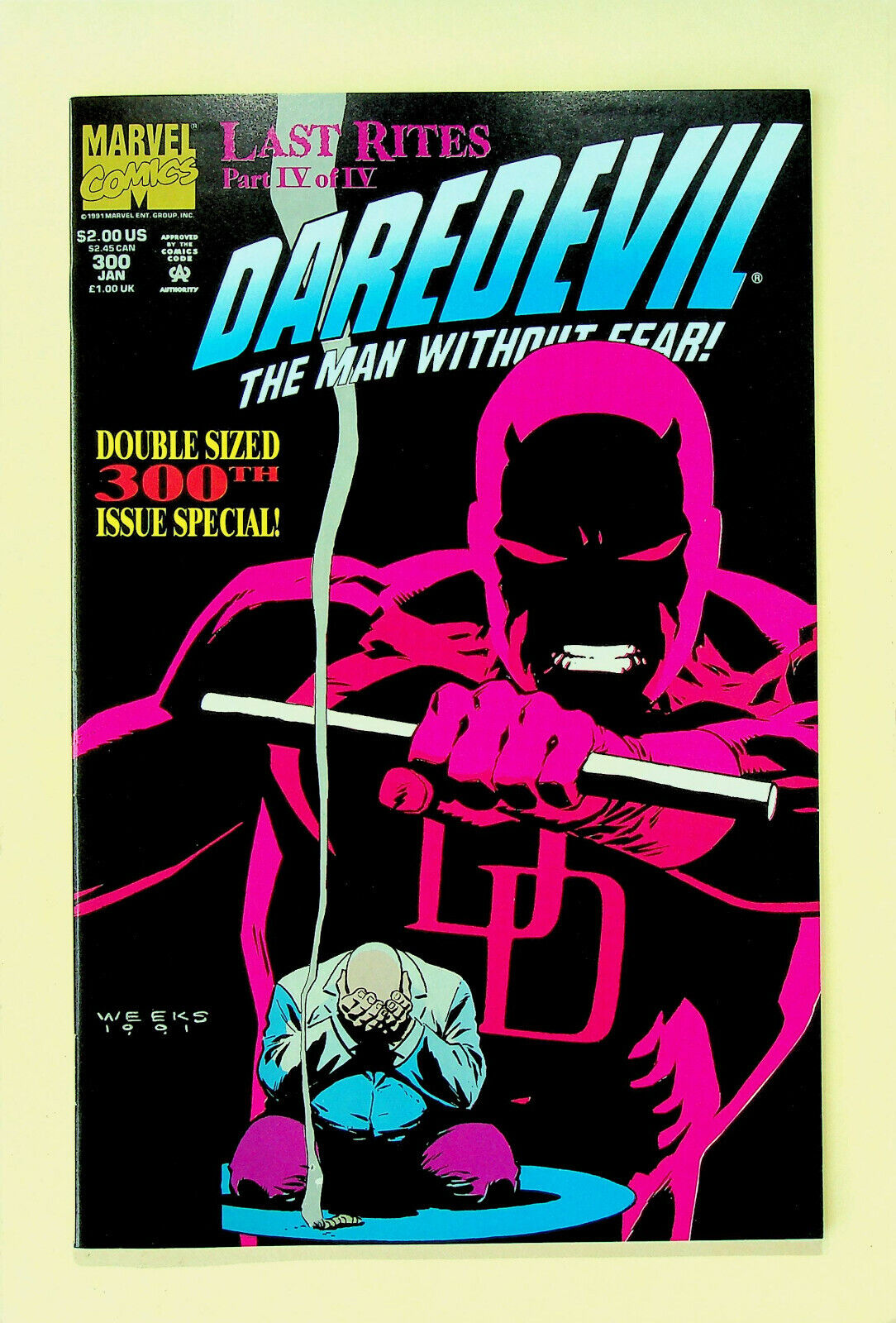 Daredevil #300 - (Jan, 1992; Marvel) - Near Mint