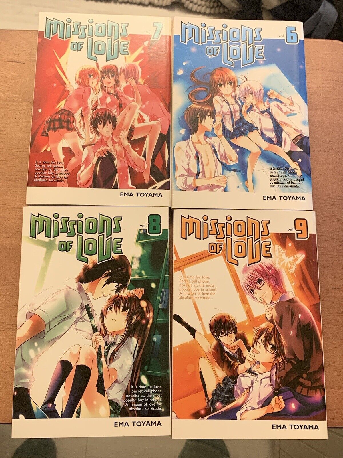 Missions Of Love Vol 6,7,8,9, Manga Romance Comedy Kodansha English