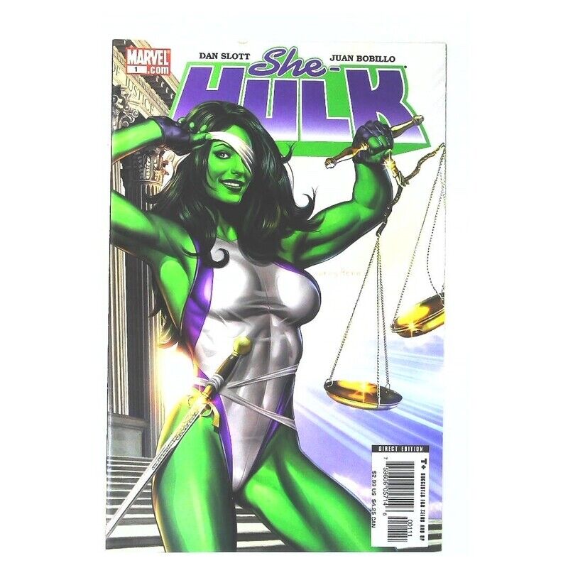 She-Hulk (2005 series) #1 in Near Mint condition. Marvel comics [g*