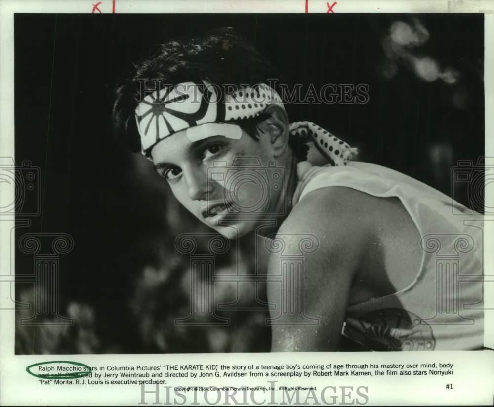 1984 Press Photo Ralph Macchio stars in Columbia Pictures\' \