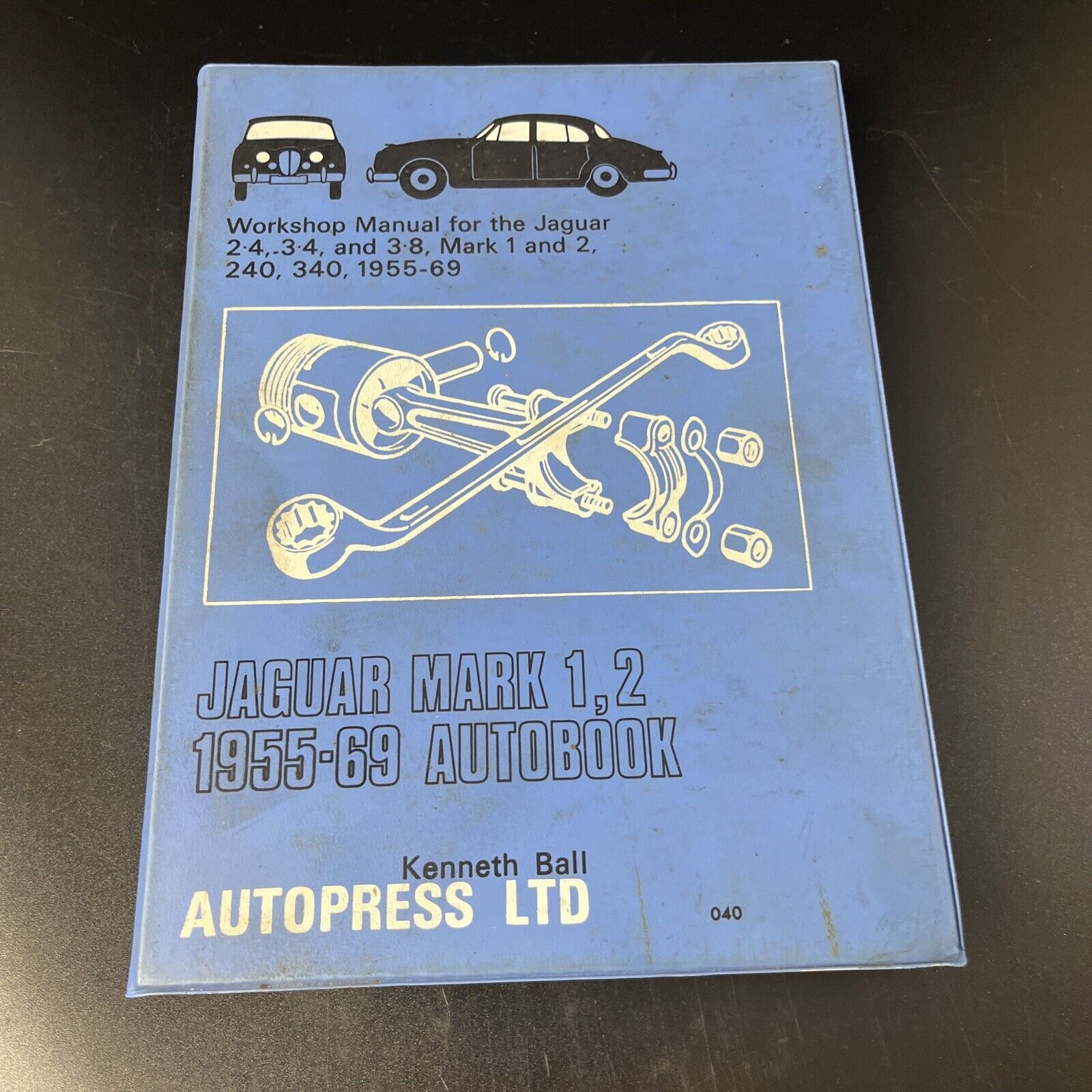 Autobook Workshop Manual 795: 1955-1969 Jaguar Mk 1, 2 by Kenneth Ball, 1972