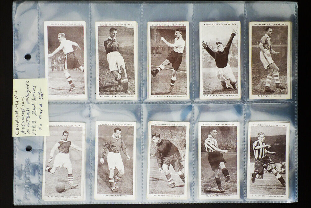Churchman's Famous Rugby Players Card Collection