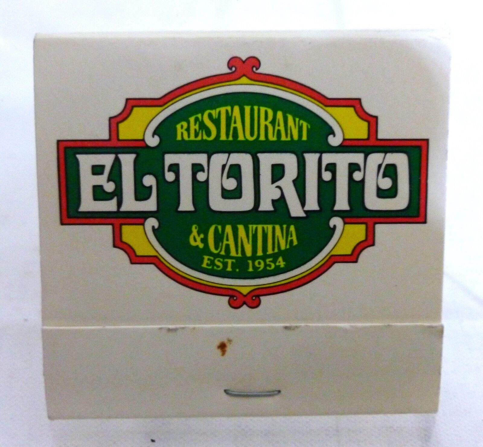 Vintage Matchbook - El Torito - Restaurant & Cantina Est `1954