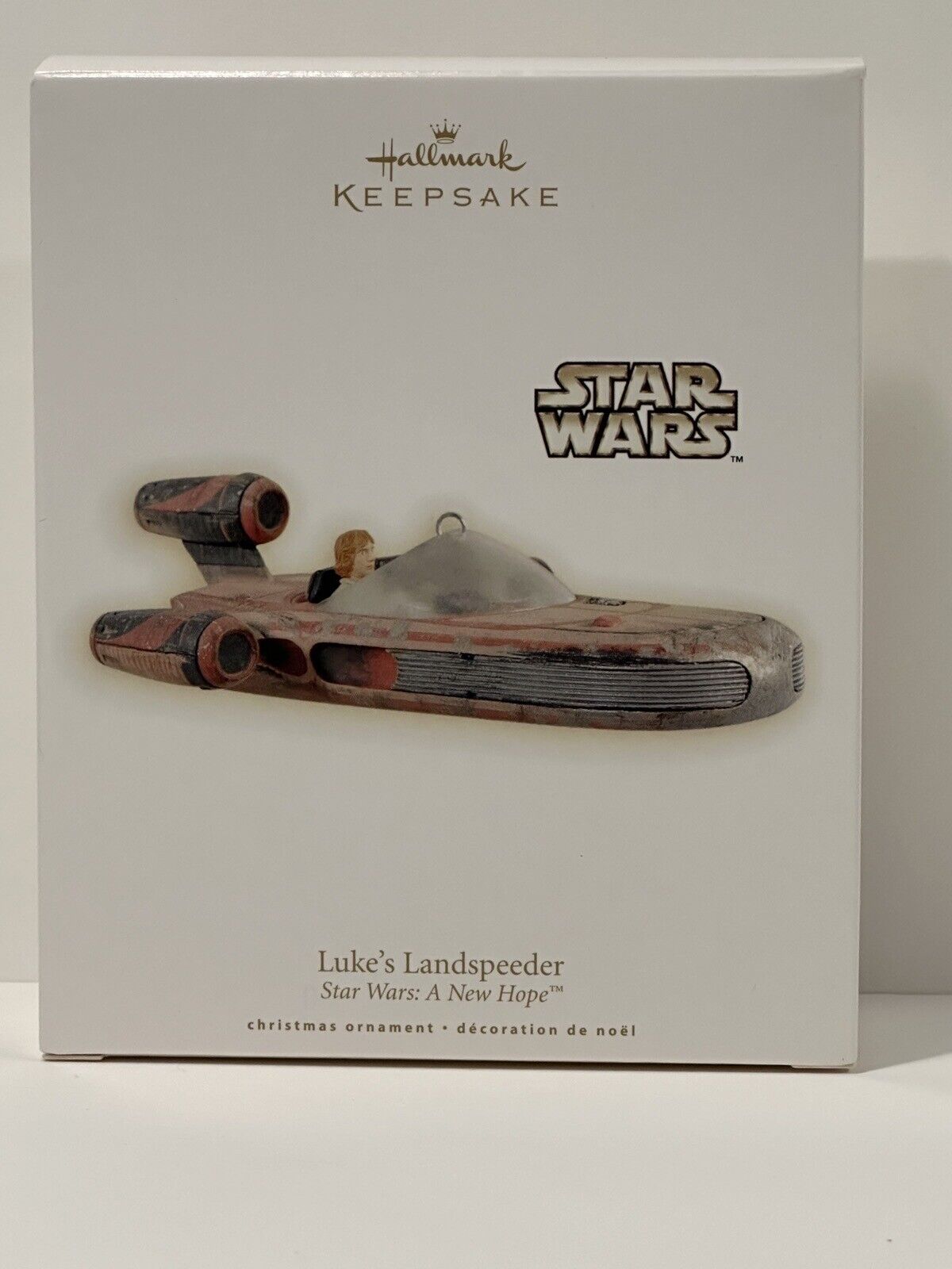 2009 Hallmark Keepsake Star Wars A New Hope Luke\'s Landspeeder Ornament *NIB*