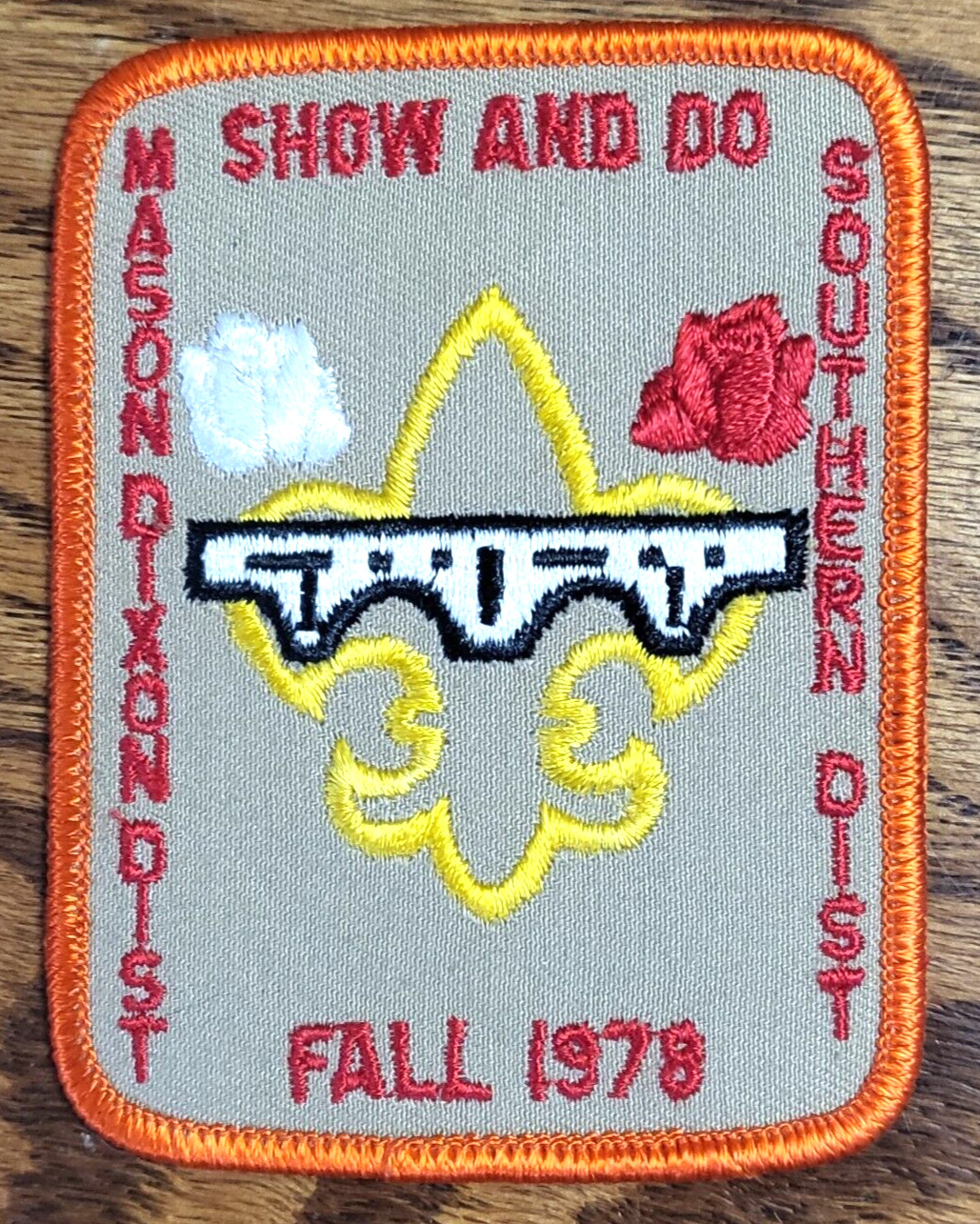 BSA Fall 1978 Mason Dixon Line Show And Do Southern District Patch