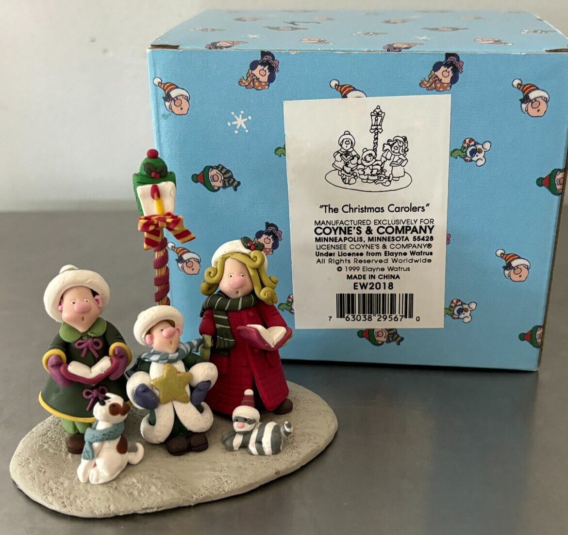 Coynes & Co Christmas CAROLERS  Little Street Collection 1999 