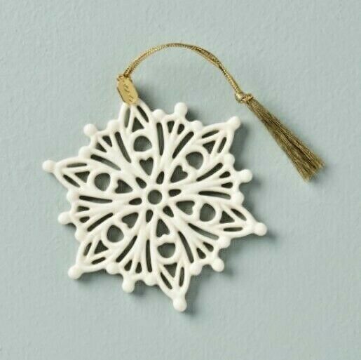Lenox 2020 Snow Fantasies Annual Snowflake Ornament NEW IN BOX