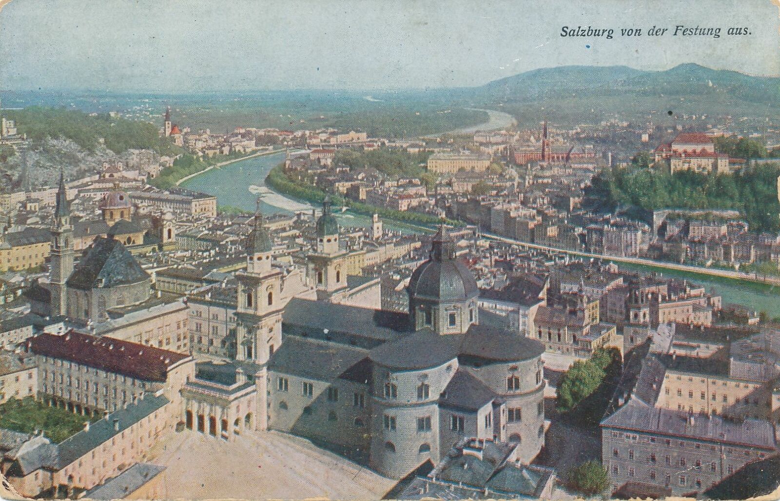 SALZBURG - Salzburg Von Der Festung Aus - Austria - 1916