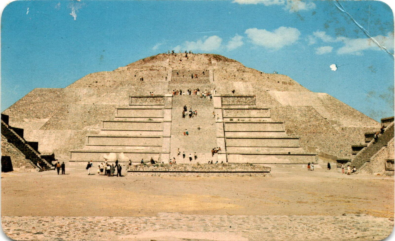 Mexico, postcard, Rosemary, pyramids, rivers, artist, muralism, Postcard