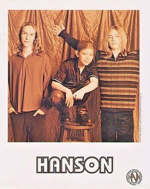 HANSON original official 1997 8x10 promo photo