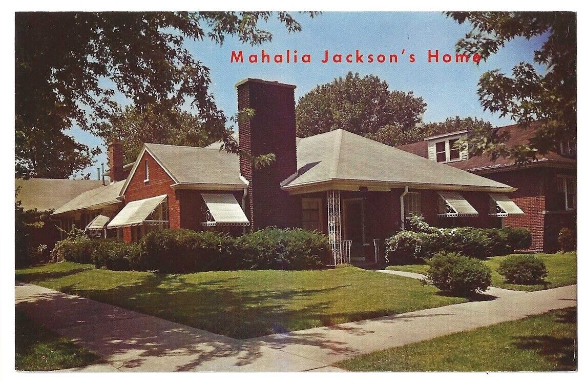 Chicago Illinois c1960\'s Mahalia Jackson\'s Home