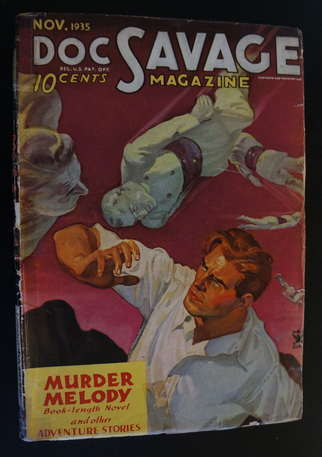 Doc Savage Pulp Magazine November 1935 Murder Melody