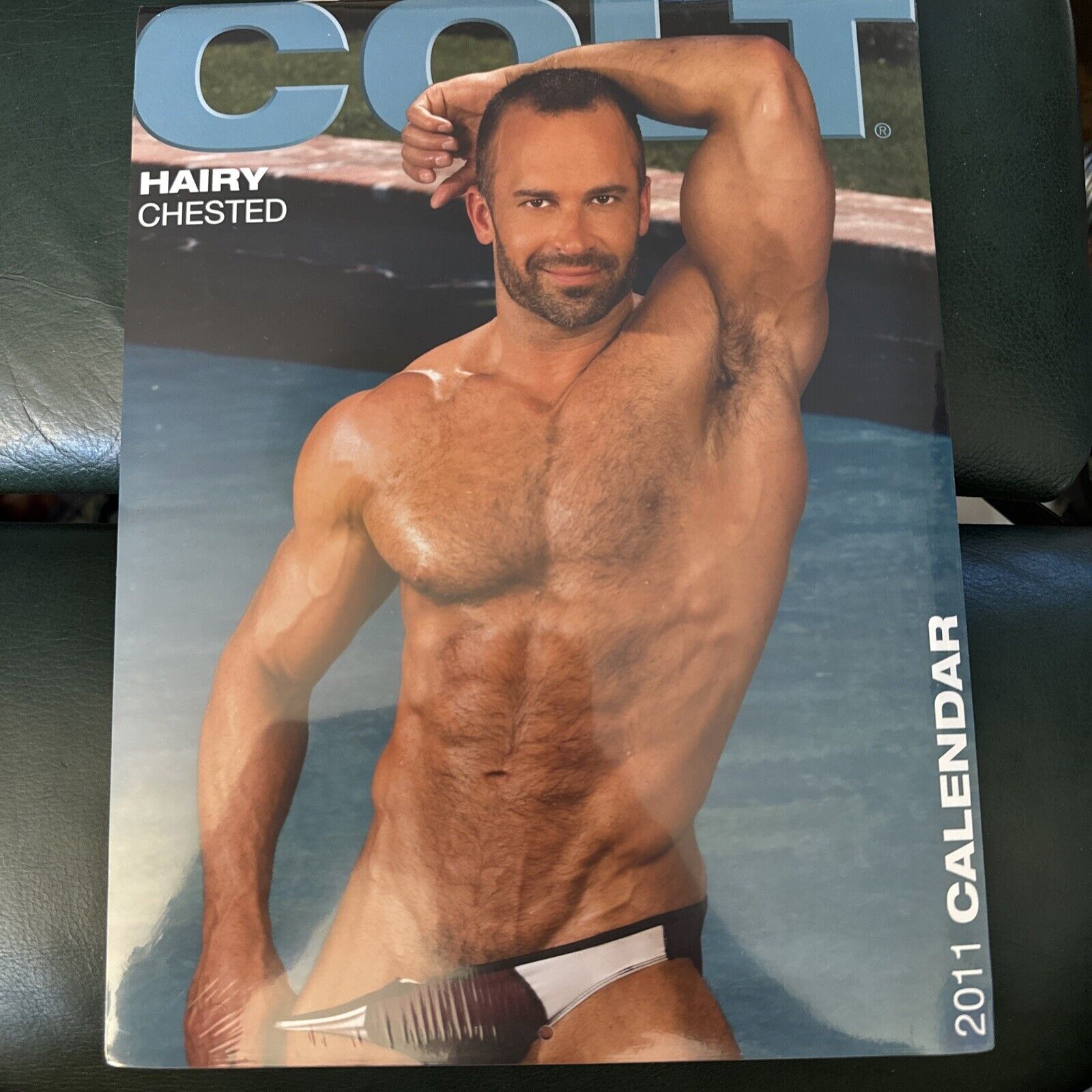 COLT Hairy Chested Men CALENDAR 2011 GAY Art Photo Male Beefcake Sealed Poster