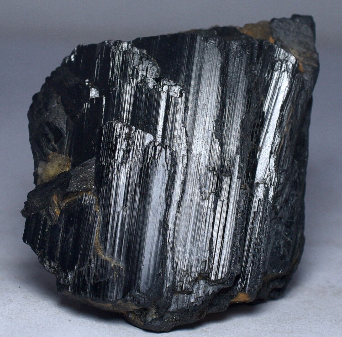377 CT Ultra Rare Natural Unusual Black Aeigirine Crystal Specimen From Pakistan