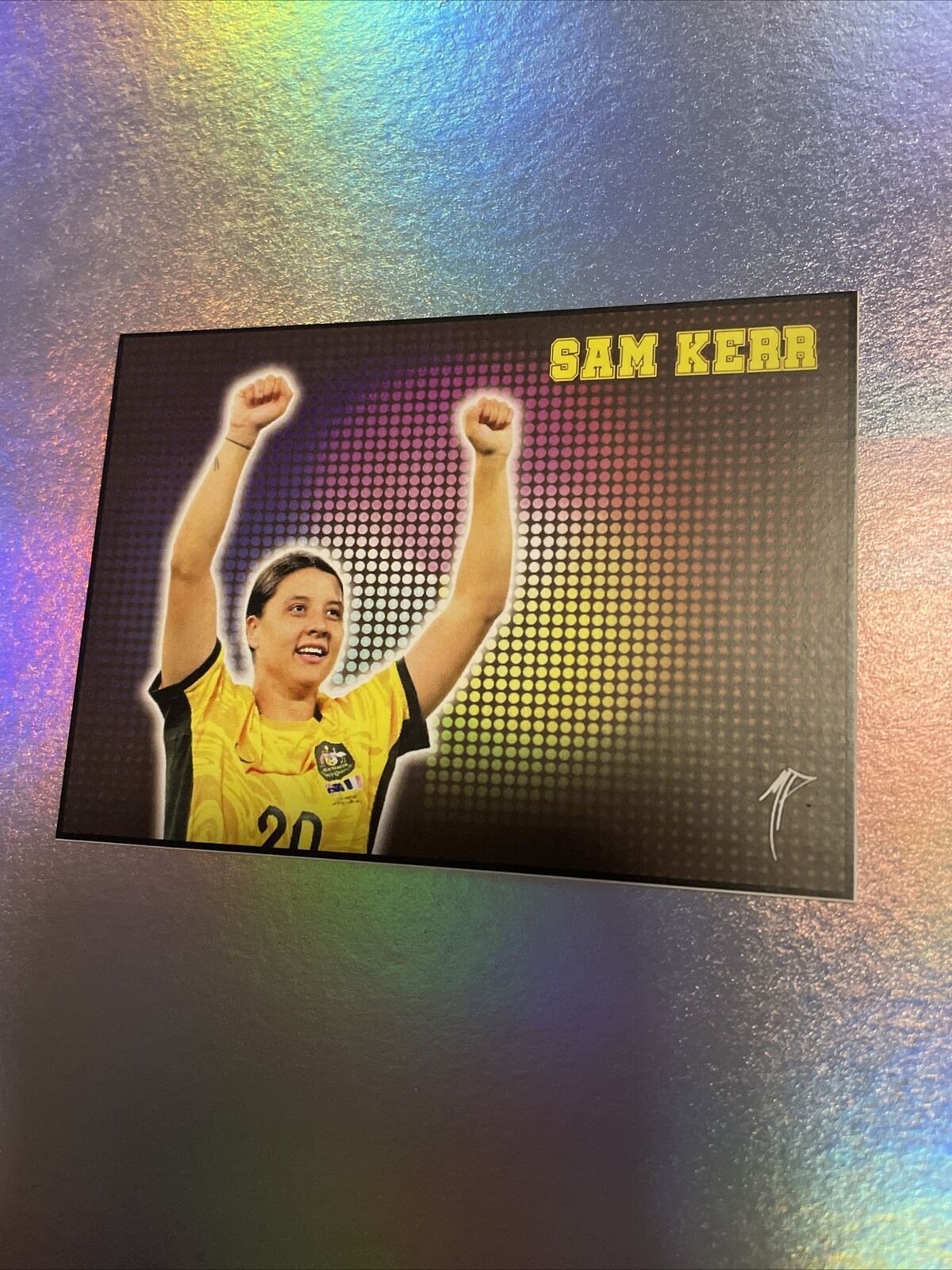 Sam Kerr 1/1 Color Spotlight Custom Card (W323)