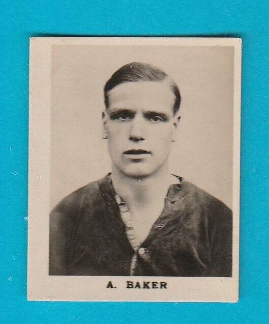 FOOTBALLER - A.  BAKER  OF  ARSENAL - D.C. THOMSON - 1930
