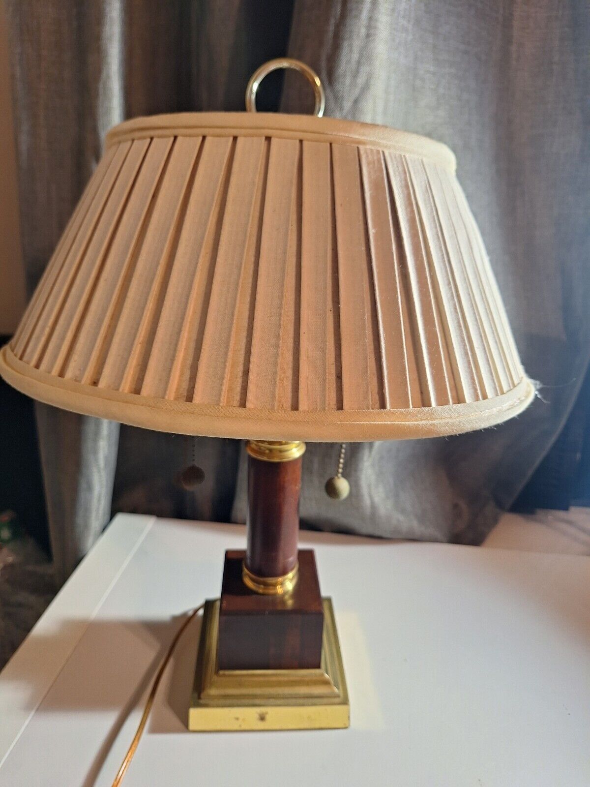 Vintage Leviton Double Lights Desktop Lamp