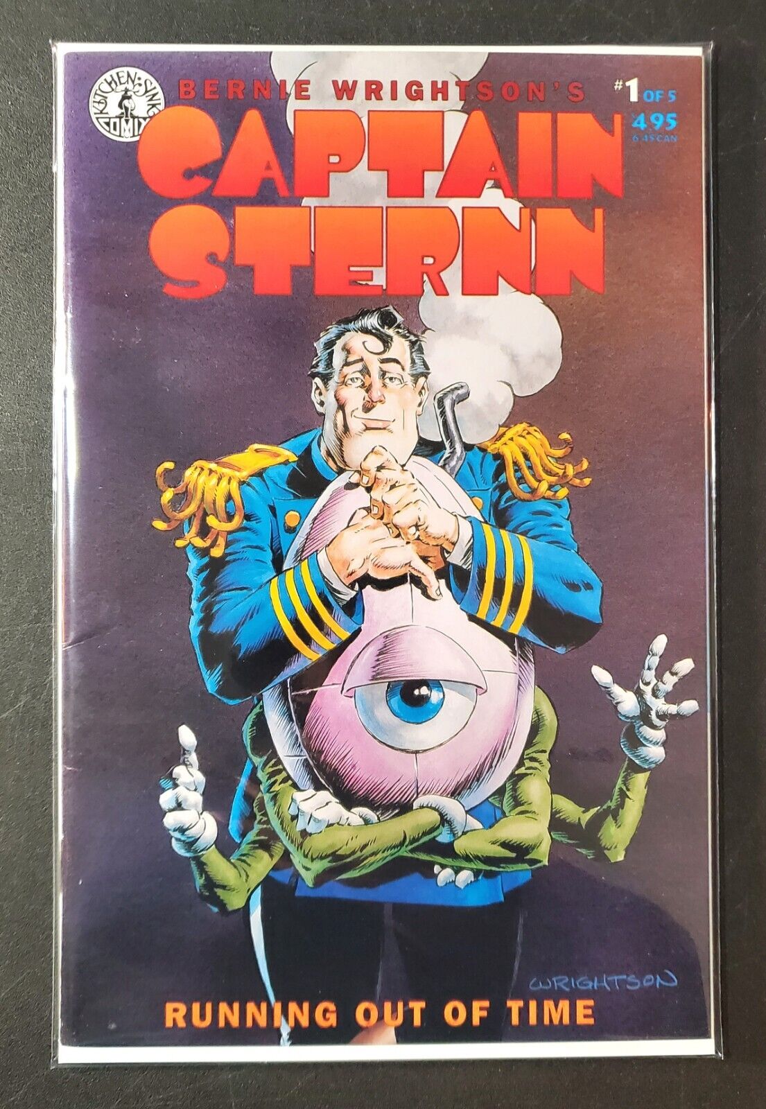 Bernie Wrightson\'s Captain Sternn # 1 Kitchen Sink Comix Comic Book~Free Ship