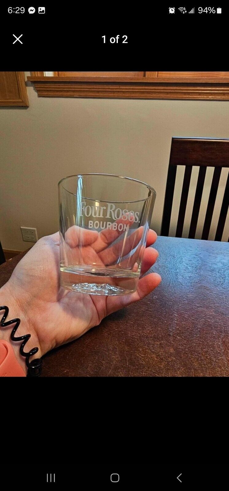 Four Roses Bourbon Distillery Sipper Glasses - Set of 4