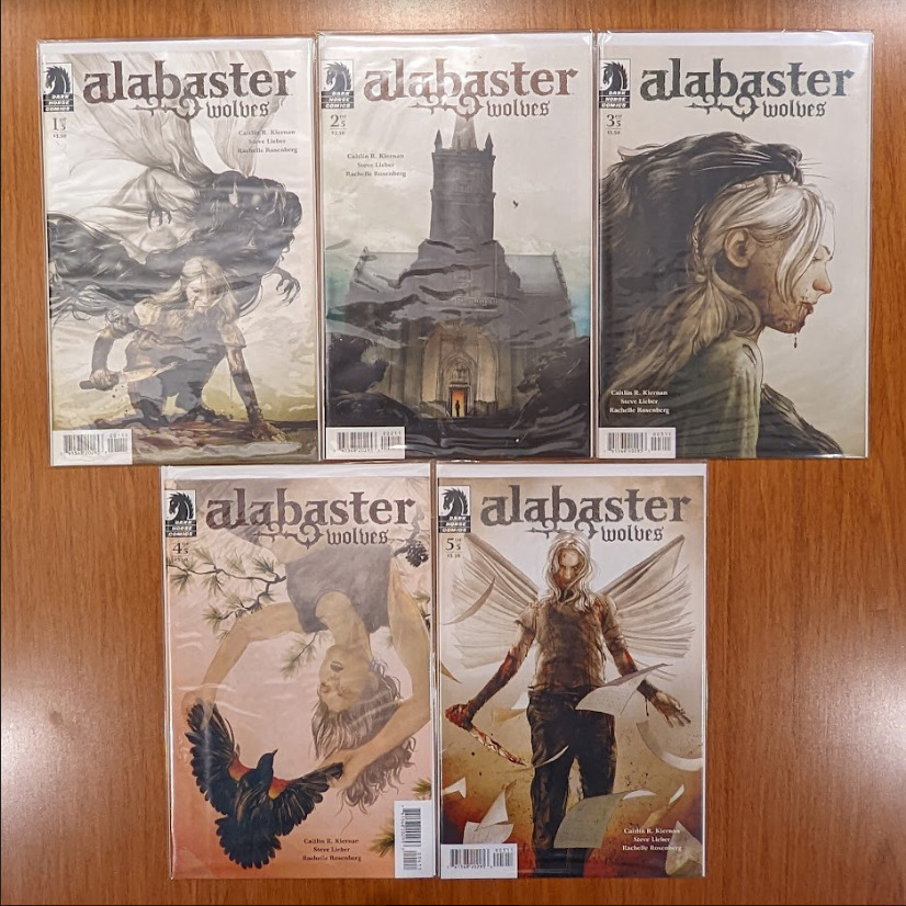 Alabaster Wolves 1-5 (2012- Dark Horse Comics) 1, 2, 3, 4, 5