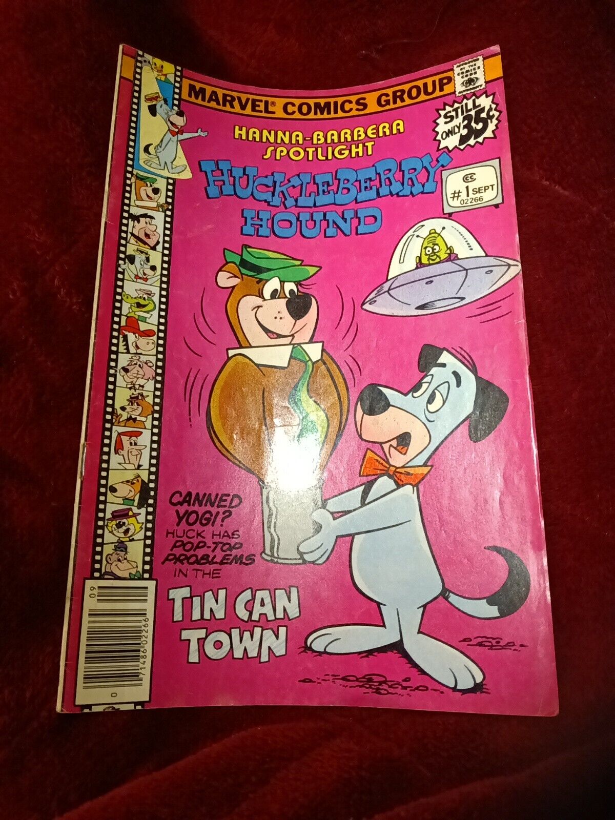 Hanna-Barbera Spotlight Huckleberry Hound #1 Marvel Comics 1978 Bronze Age Book