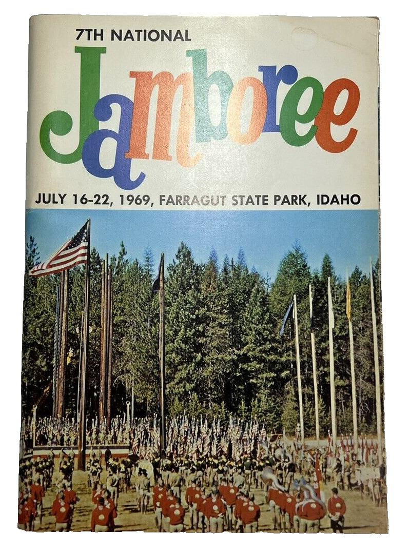 BSA 7th National Jamboree Journal Farragut Idaho July 1969 Paperback  BS-147