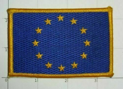 EU Flag Patch Europe European Union Euro