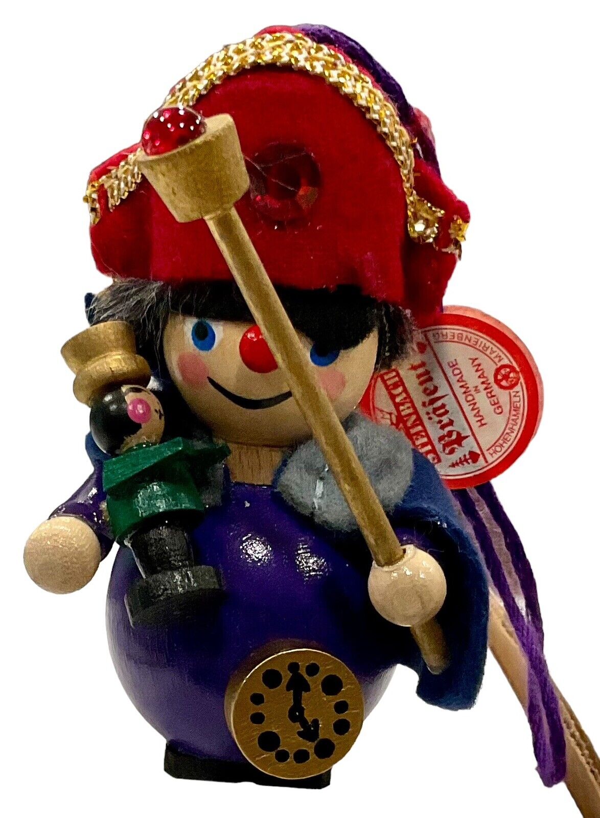 Steinbach Pirate Watchman Child Doll Wooden Christmas Ornament Made Germany