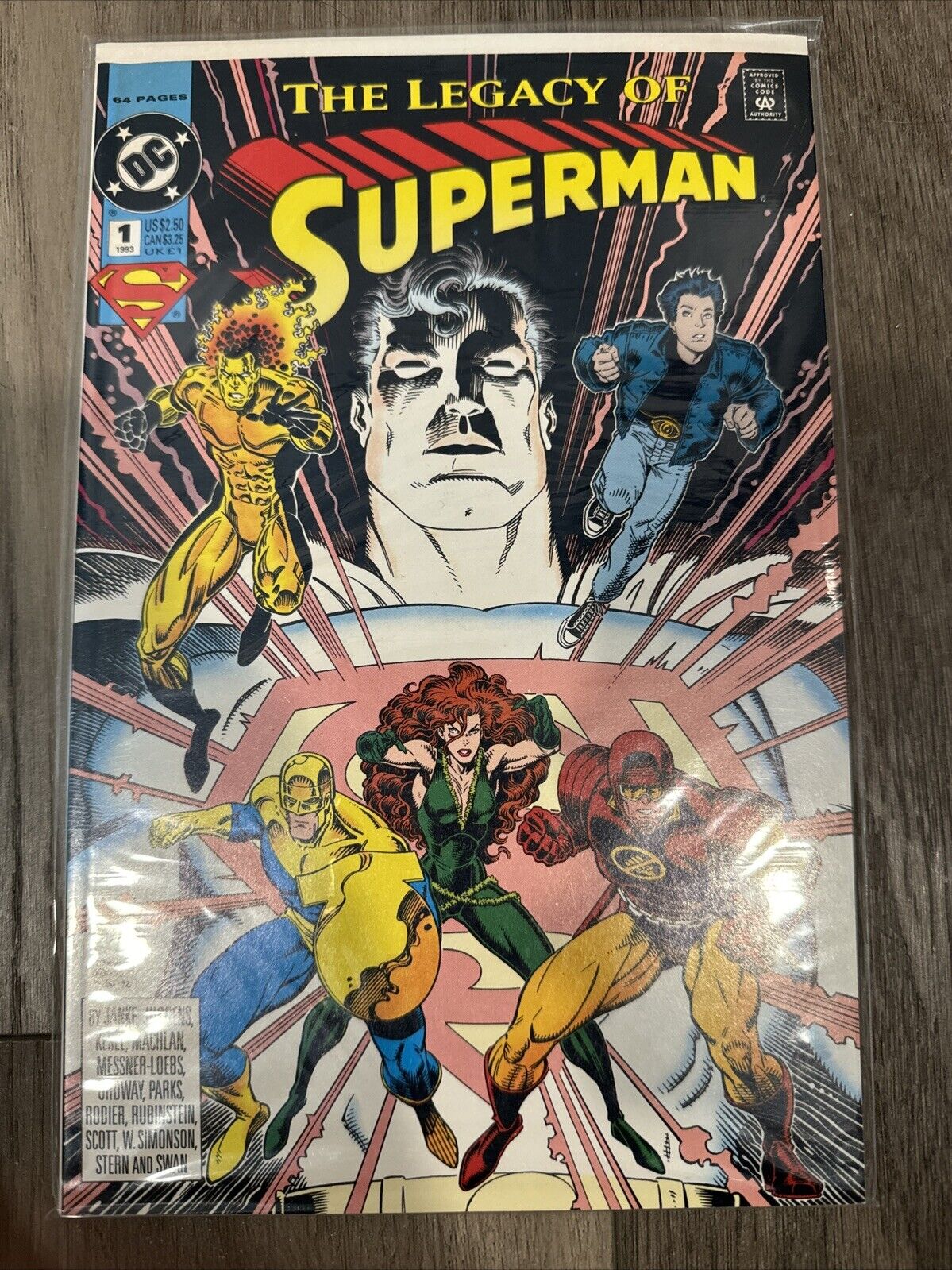 DC COMICS - SUPERMAN: THE LEGACY OF SUPERMAN - #1 - MAR 1993 - FIRST ISSUE