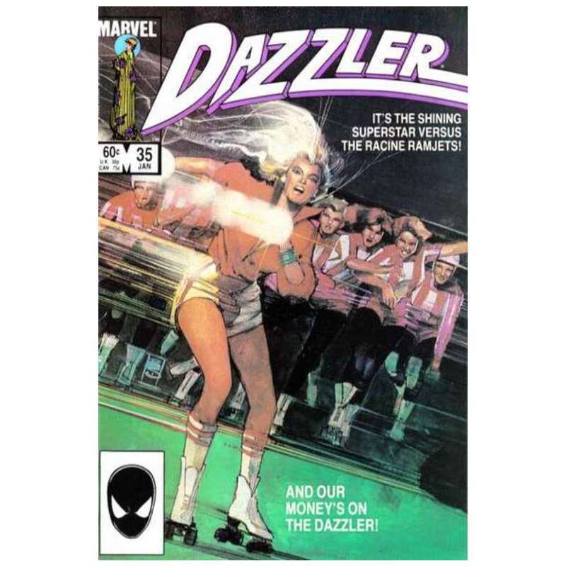 Dazzler #35 Marvel comics VF minus    Full description below [n&