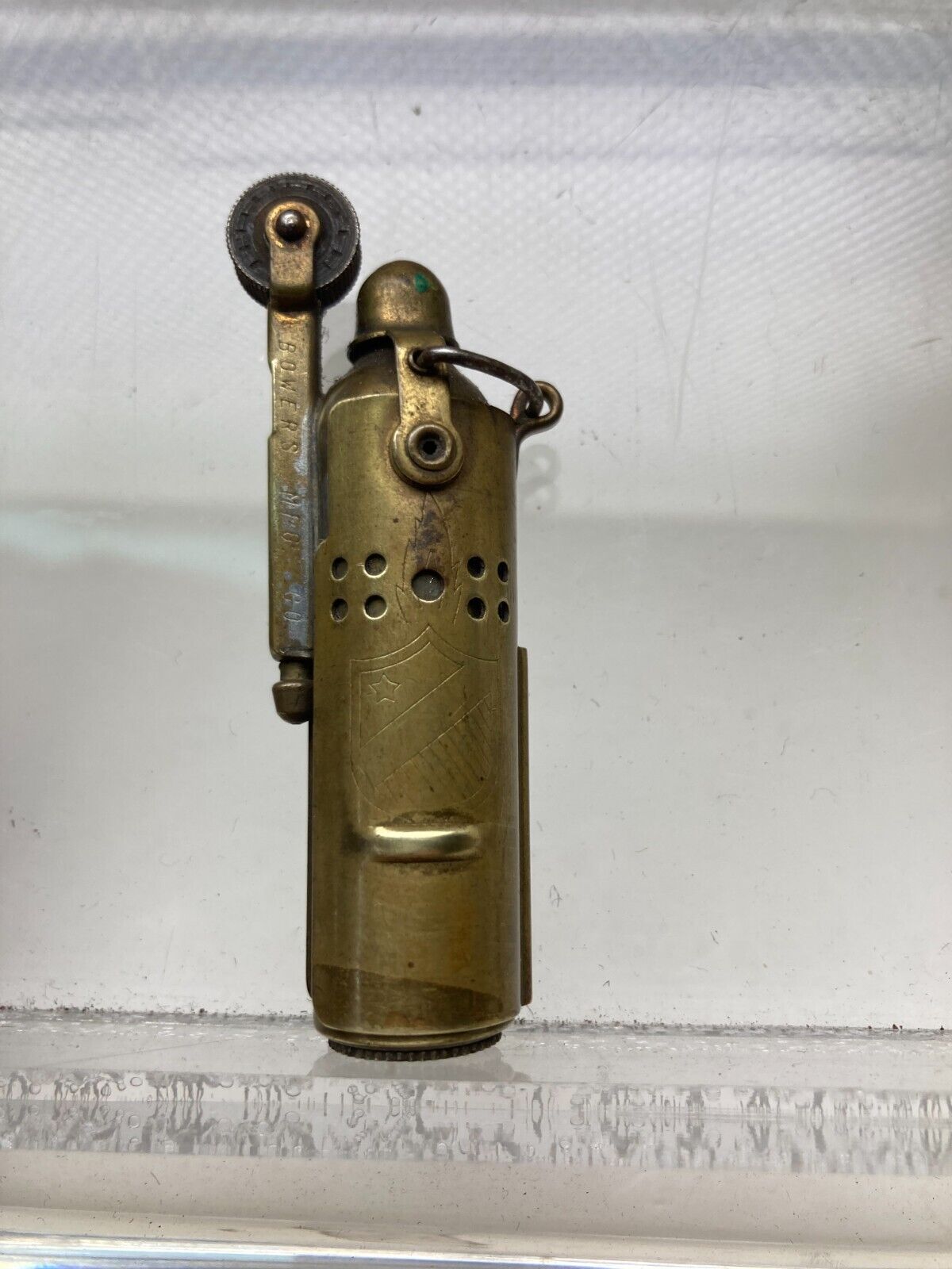 Vintage WWII - Bowers Mfg. Co - Trench Lighter